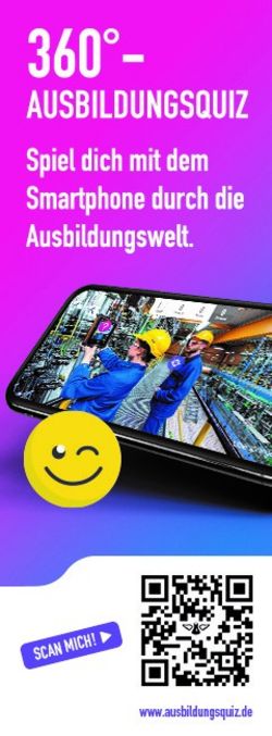 Scanne den QR-Code und entdecke mit dem Smartphone die Ausbildungswelt.